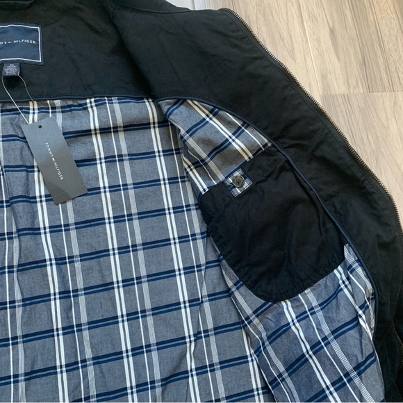NWT Tommy Hilfiger Cotton Zip Ivy Jacket - Picture 6 of 10